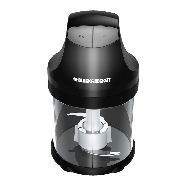 Black & Decker EHC500 Series Installation instructions
