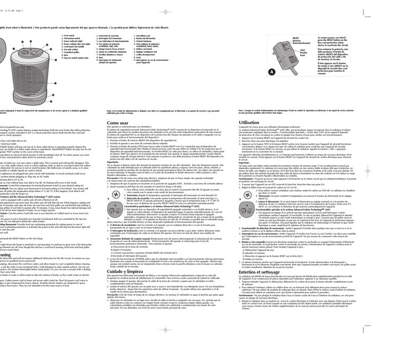 Black & Decker BDHF400 Installation instructions
