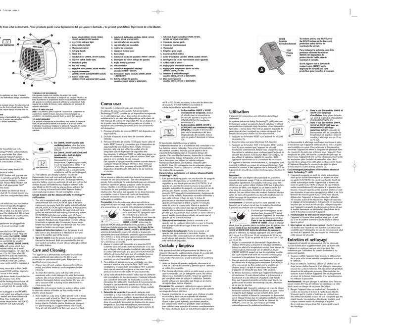 Black & Decker Chill Buster 100HF Series Installation instructions