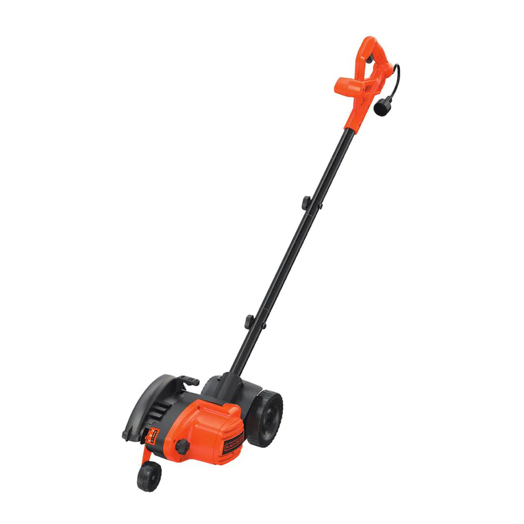 Black & Decker EDGE HOG LE750 User manual