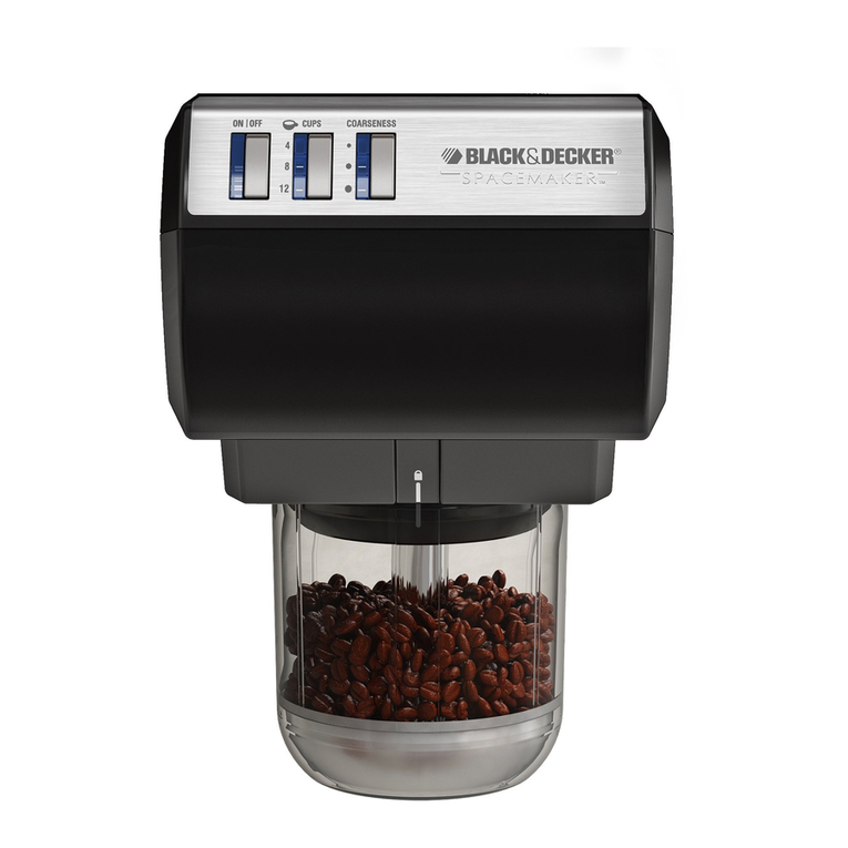Black & Decker Spacemaker CG700 Installation instructions