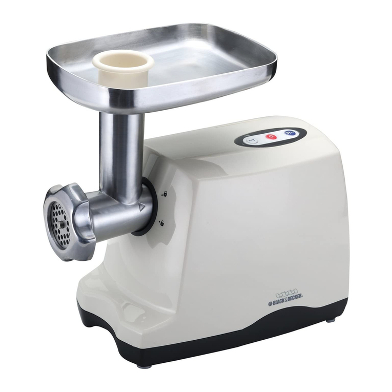 Black & Decker FM1700 User manual