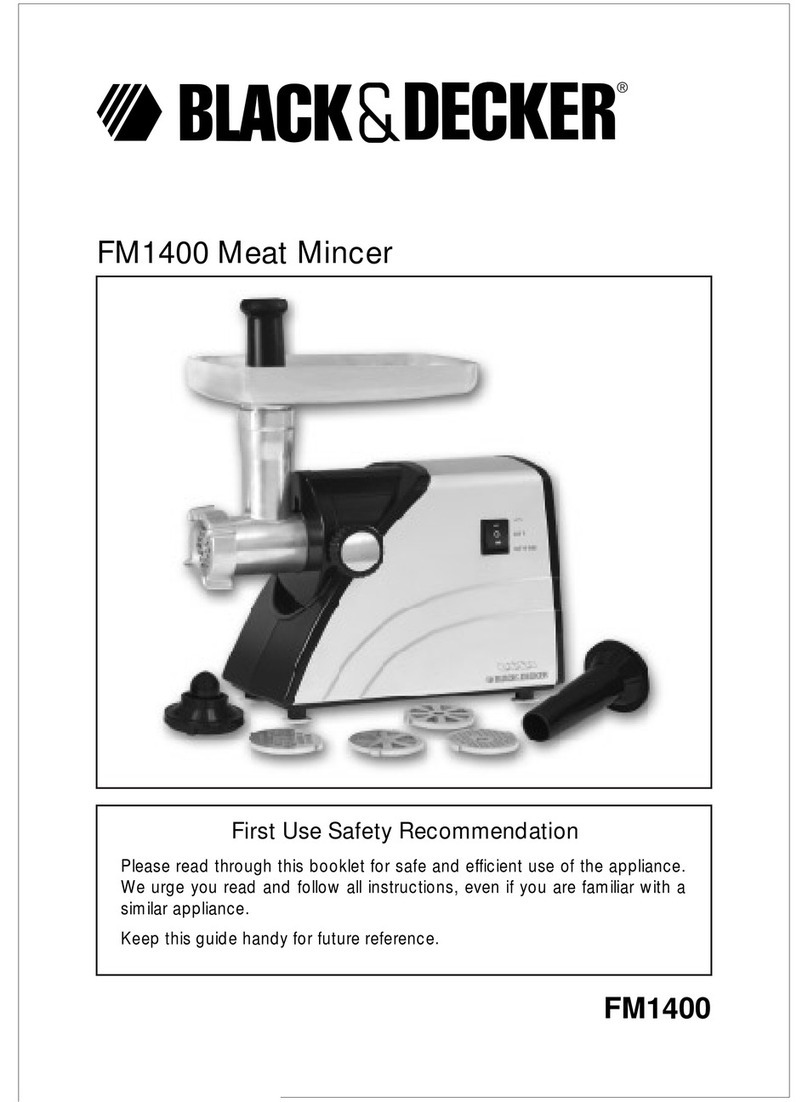 Black & Decker FM1400 instruction manual