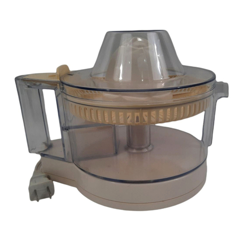 Black & Decker HandyJuicer HJ28 Series Installation instructions