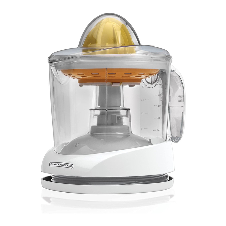 Black & Decker CJ625 Installation instructions