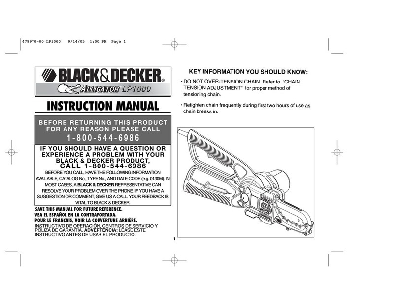 Black & Decker Alligator 479970-00 User manual