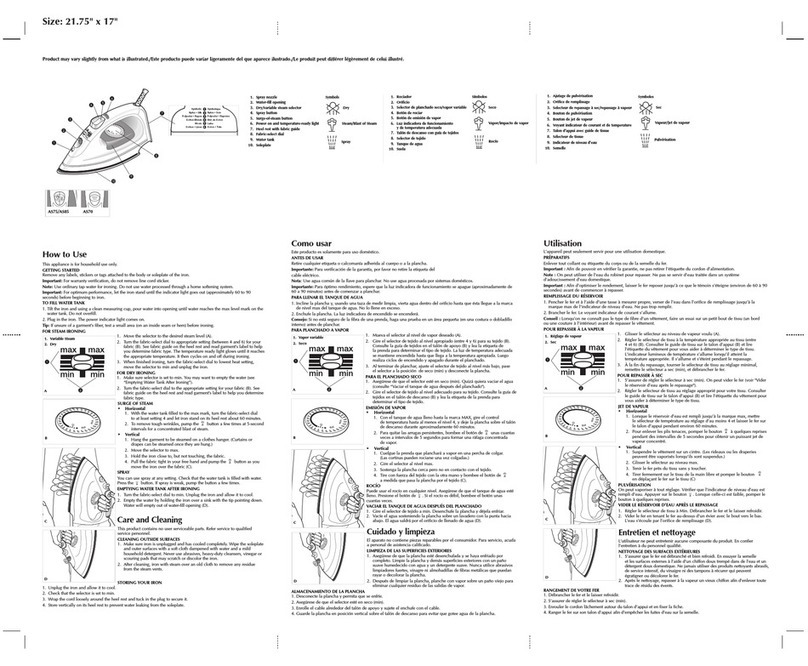 Black & Decker Quickpress AS70 Series Installation instructions