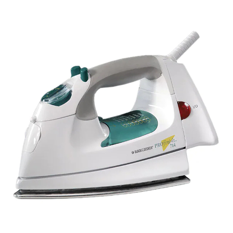 Black & Decker ProFinish X700 Series Installation instructions