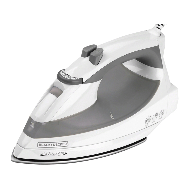 Black & Decker Light 'N Easy F975 Installation instructions