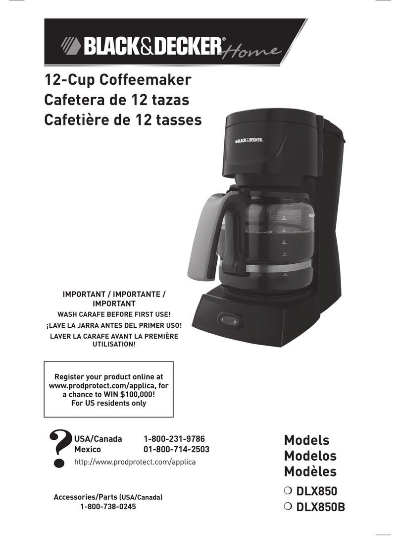 Black & Decker DLX850B Owner's manual