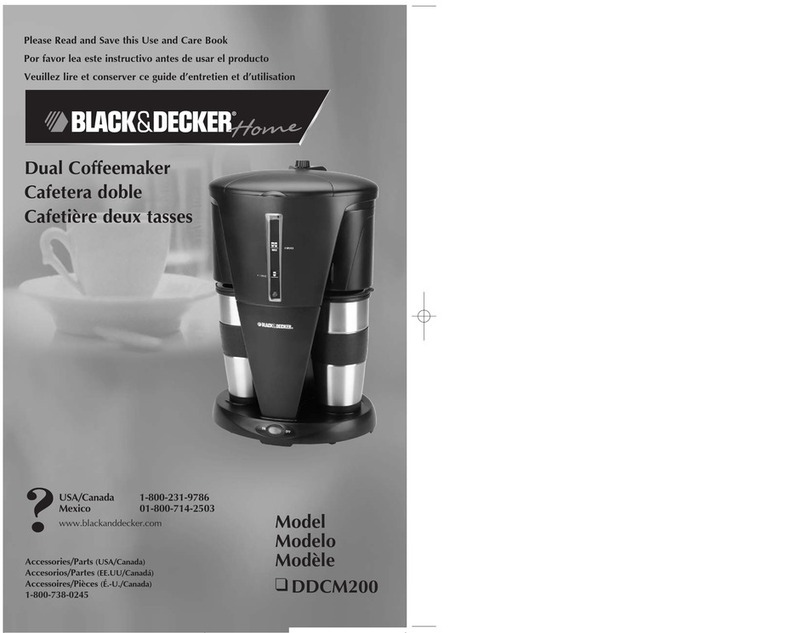 Black & Decker DDCM200 Installation instructions