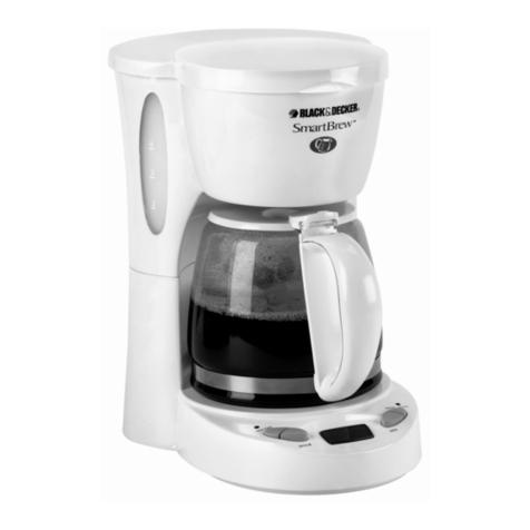 Black & Decker DCM500 Series Installation instructions