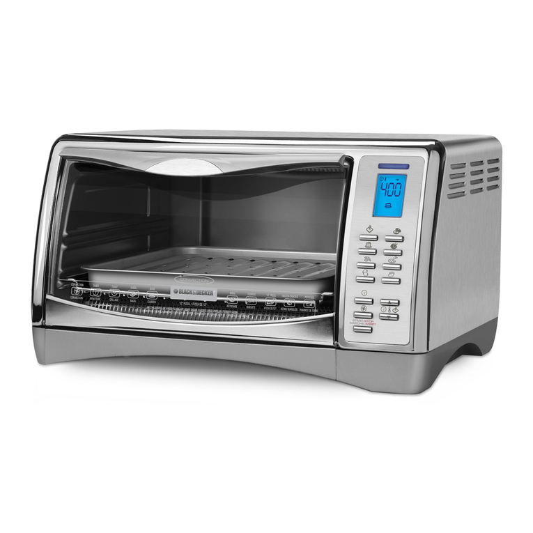 Black & Decker Perfect Broil CTO4550SD Installation instructions Black & Decker Perfect Broil CTO4550SD Installation instructions