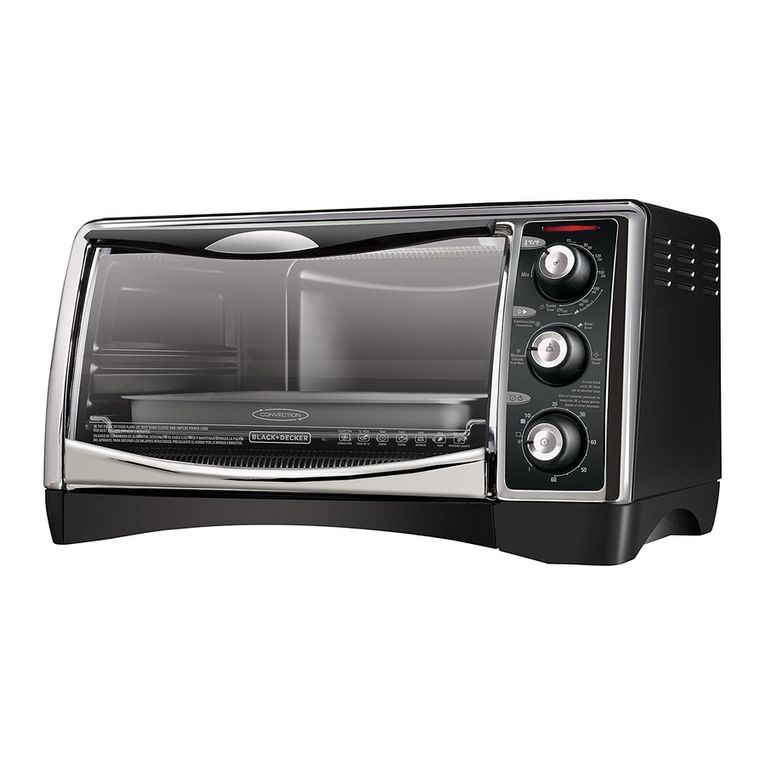 Black & Decker Perfect Broil CTO4400B- 10G Installation instructions