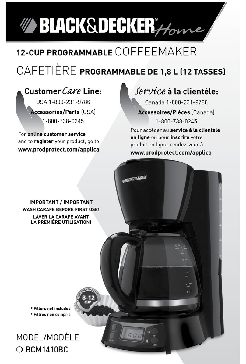 Black & Decker BCM1410BC Installation instructions