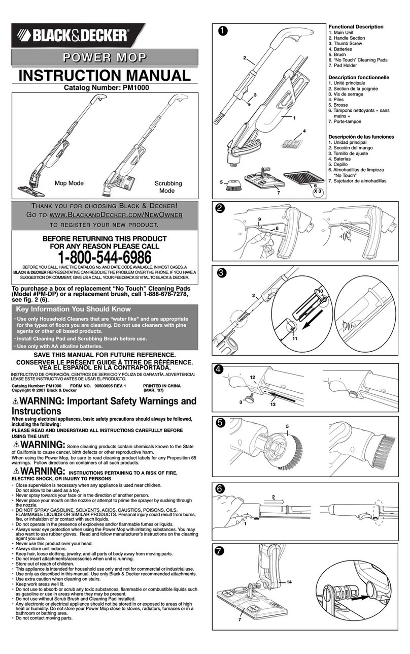 Black & Decker 90503695 instruction manual