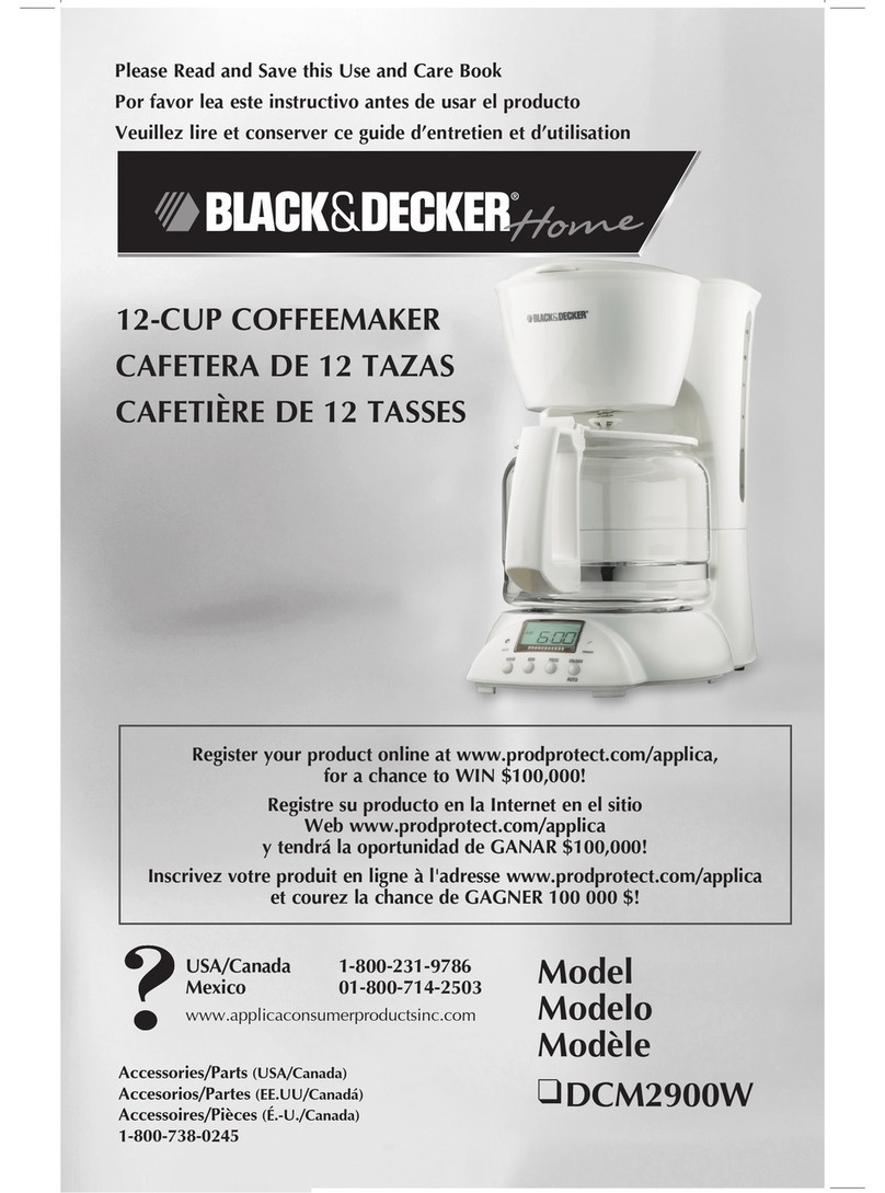 Black & Decker DCM2900W Installation instructions