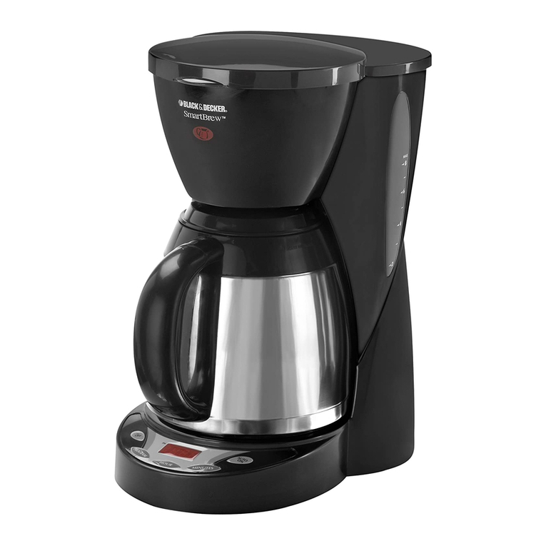 Black & Decker SmartBrew DCM2590 Owner's manual