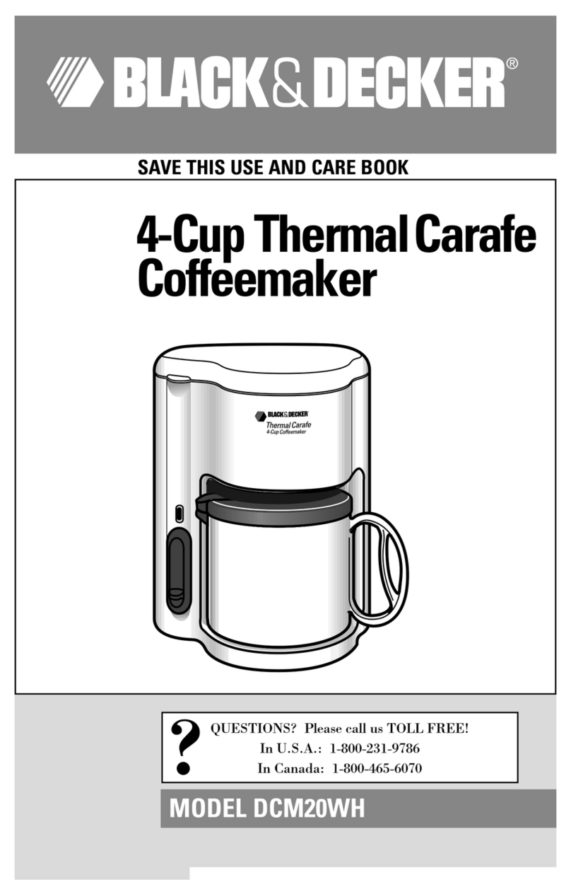 Black & Decker DCM20WH Installation instructions