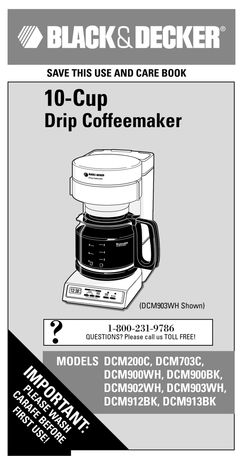 Black & Decker DCM200C Installation instructions