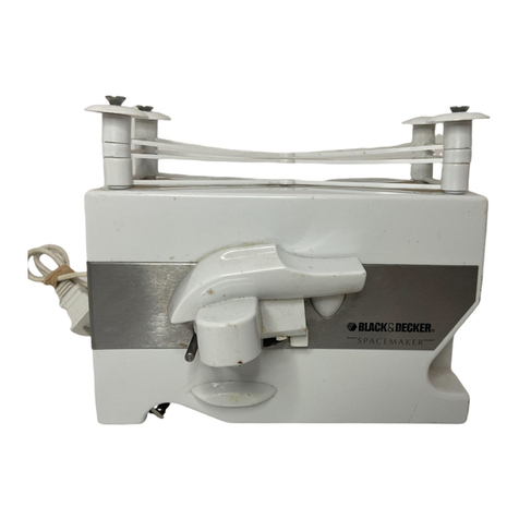 Black & Decker Spacemaker CO75 Installation instructions