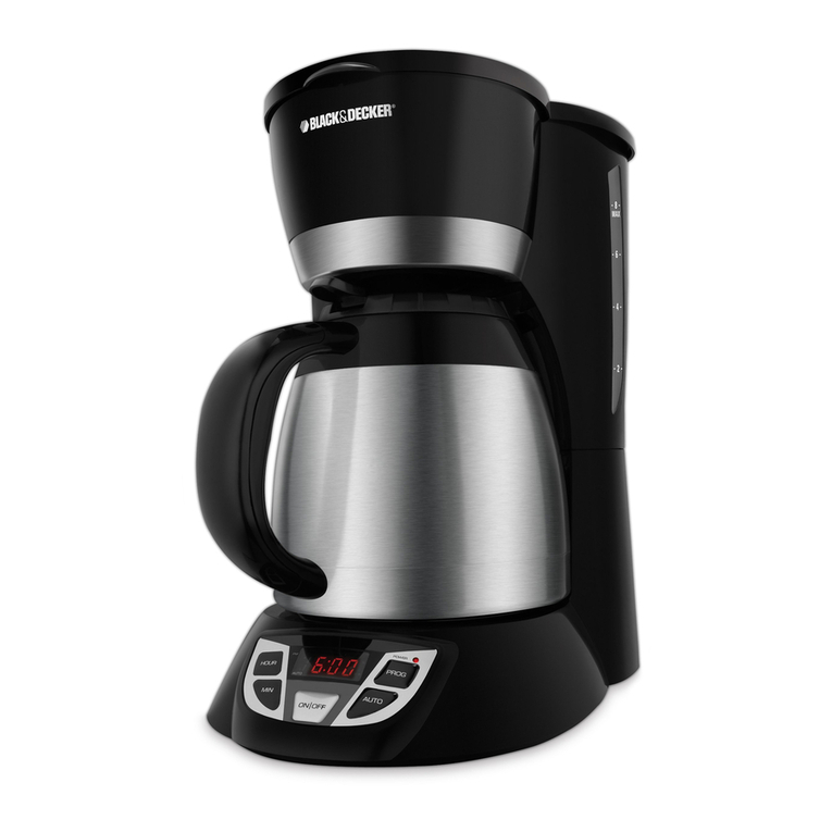 Black & Decker CM1509 Installation instructions