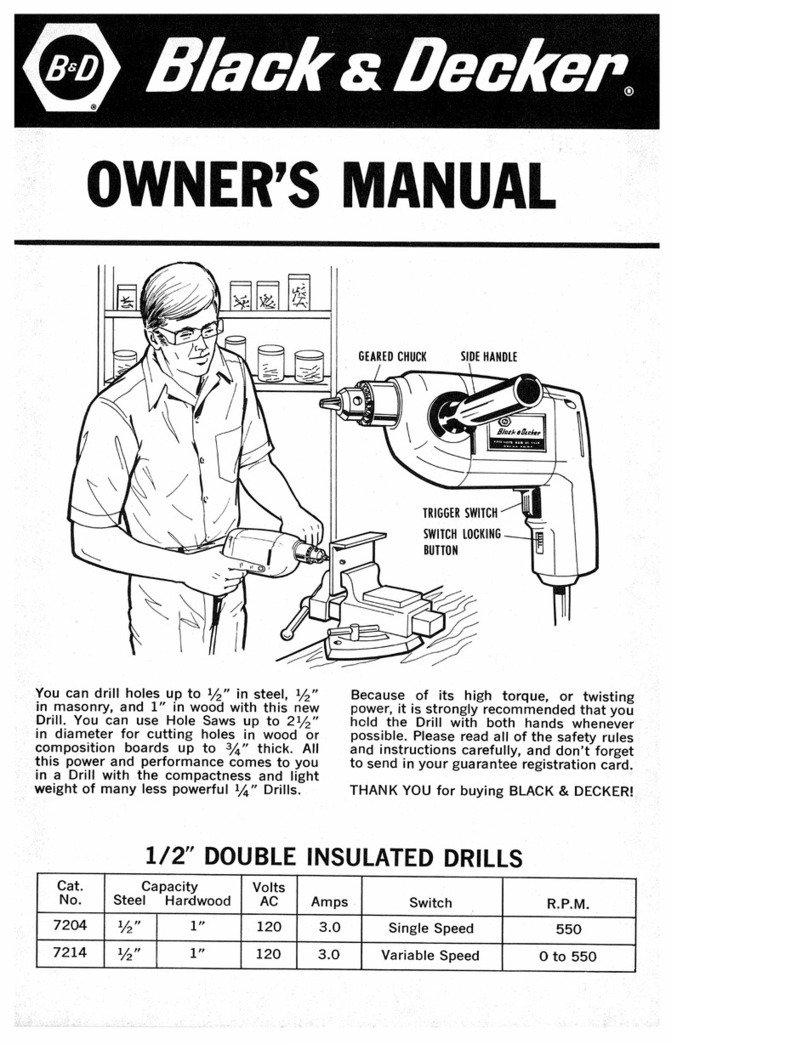 Black & Decker 7204 User manual
