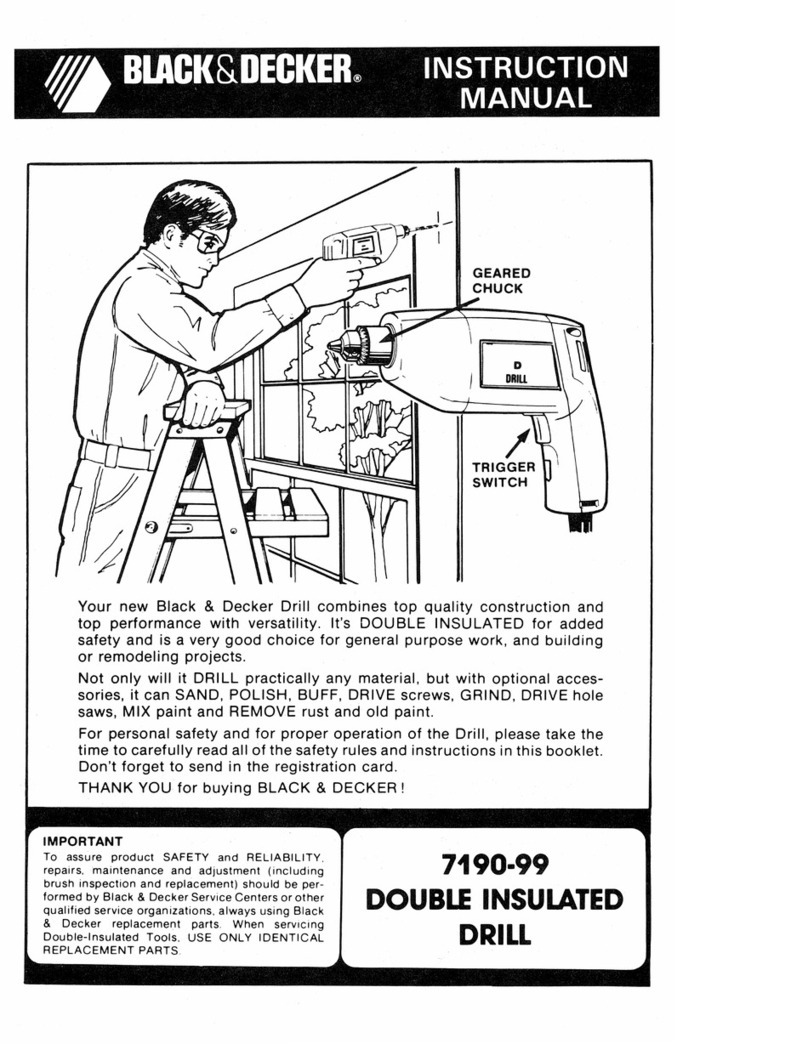 Black & Decker 7190-99 User manual