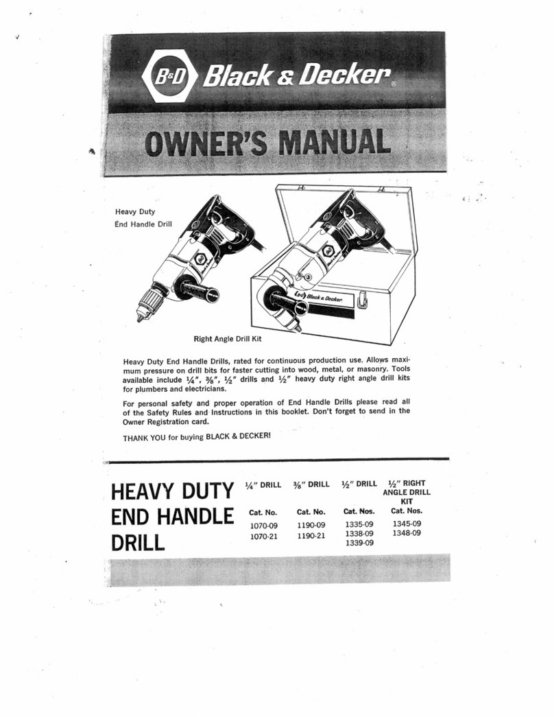 Black & Decker 1070-09 User manual