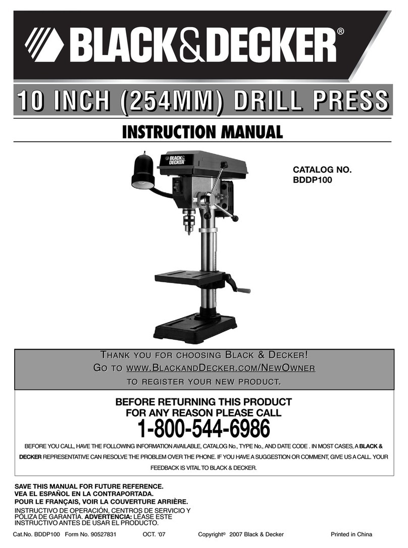 Black & Decker BDDP100 User manual