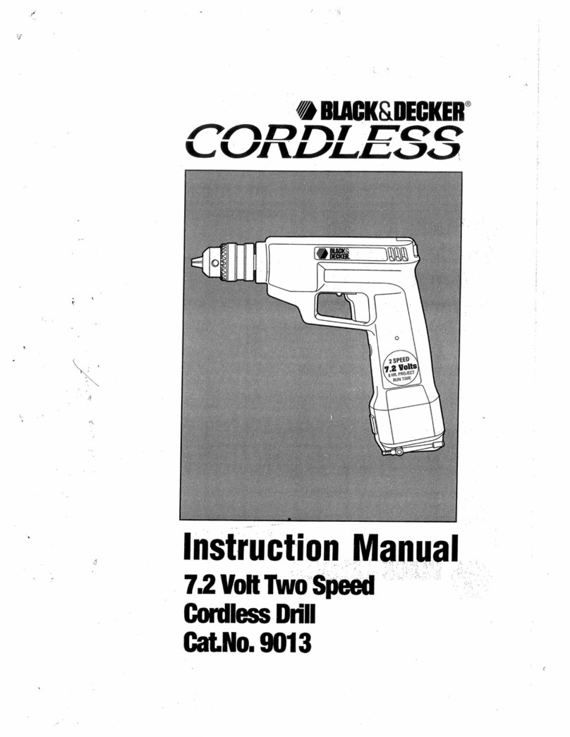 Black & Decker 9013 User manual