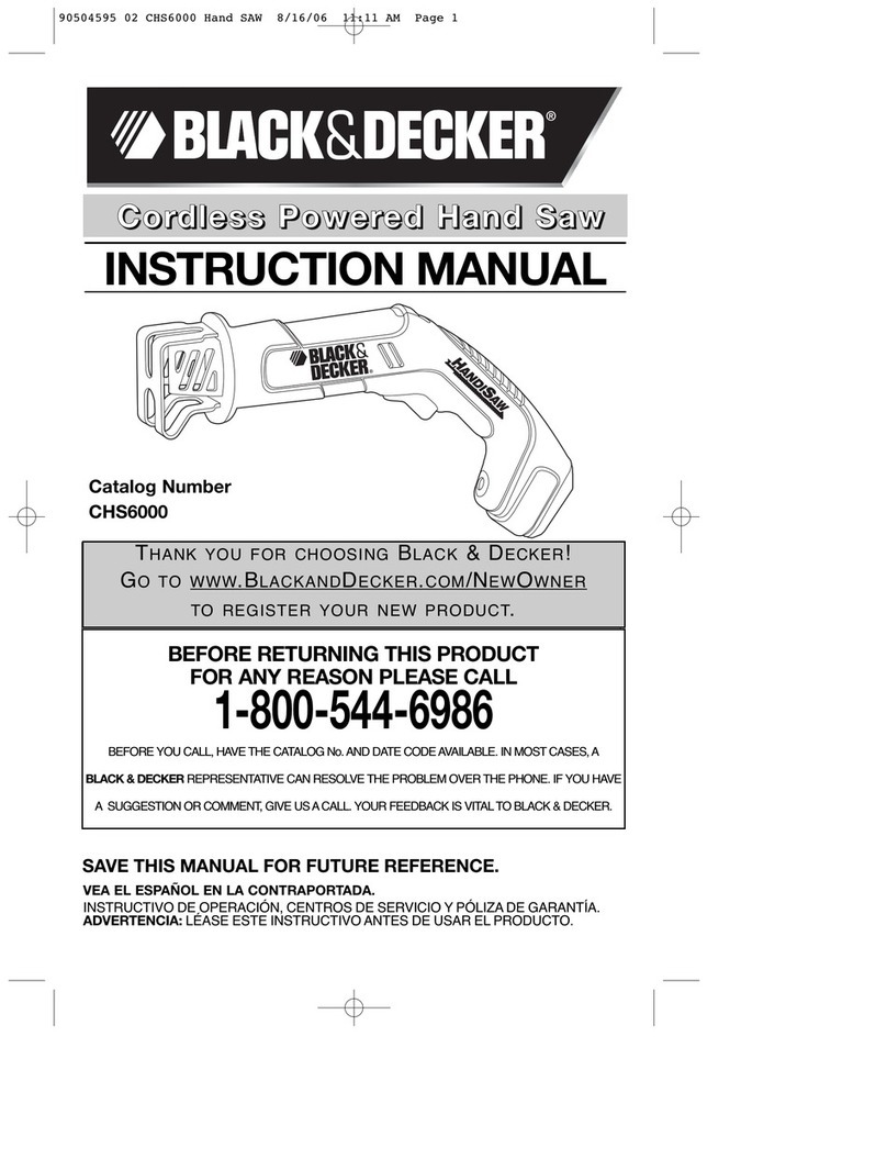 Black & Decker 90504595 User manual