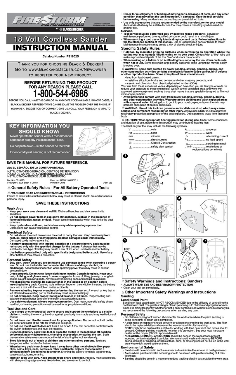 Black & Decker FireStorm 5106621-06 User manual