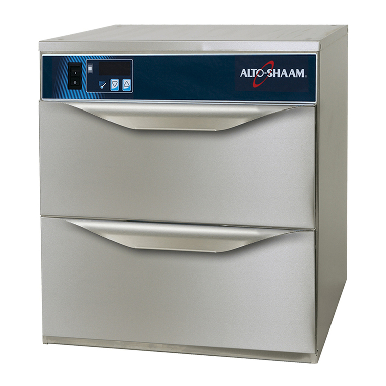 Alto-Shaam Drawer Warmers 500-1DN User manual