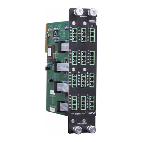 Altinex MT110-100/102 User manual