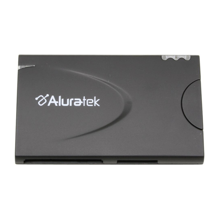 Aluratek AUHR200 product reference card