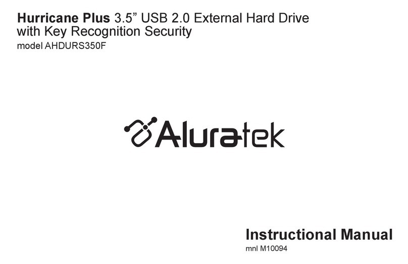 Aluratek AHDURS350F Instructional manual
