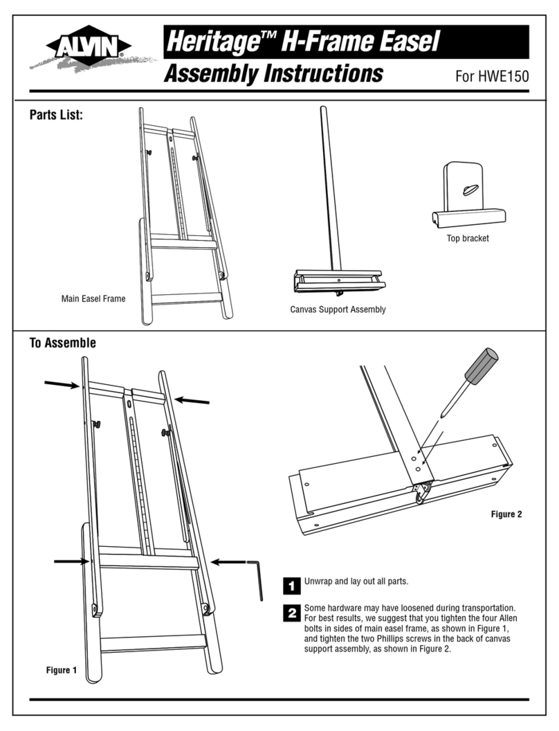 Alvin Heritage HWE150 Assembly instructions