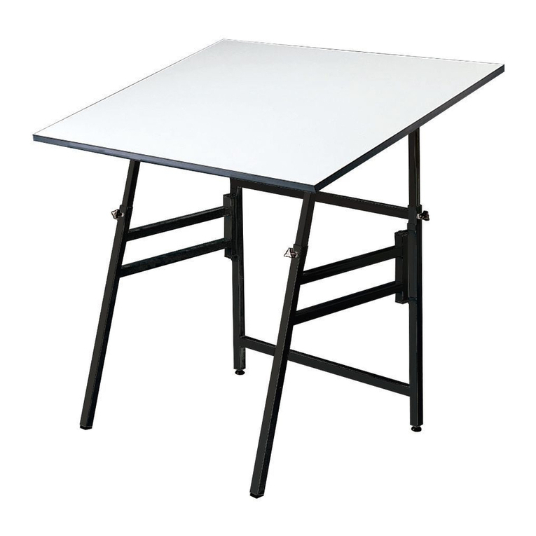 Alvin Professional Spacesaver X-3-XB User manual
