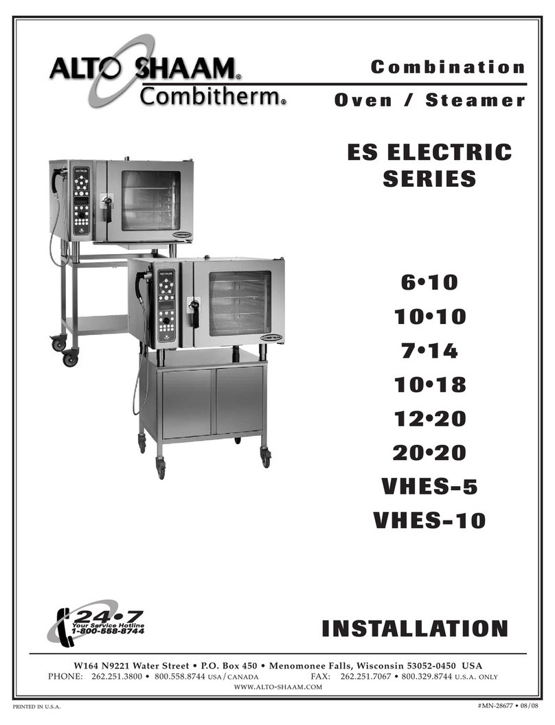 Alto-Shaam 6 User manual