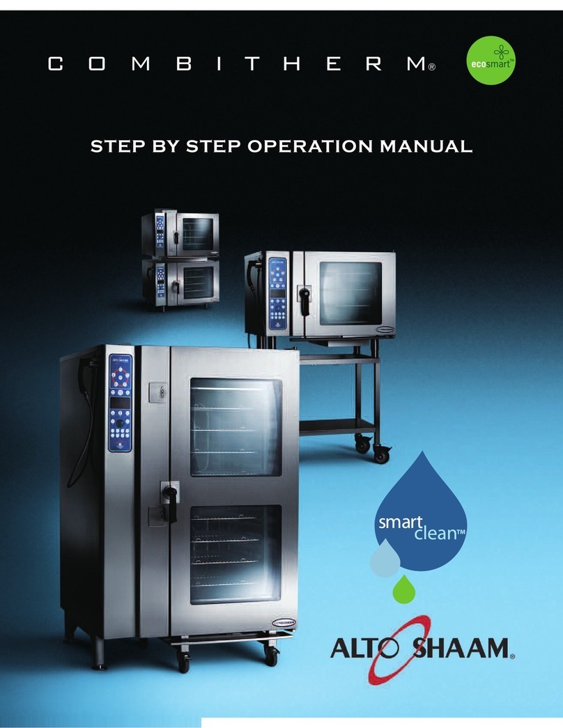 Alto-Shaam COMBITHERM 1020 User manual