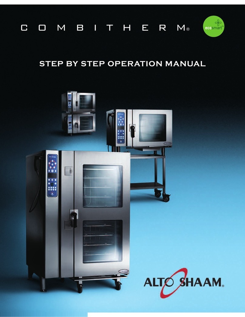 Alto-Shaam Combitherm 1008 Operation manual
