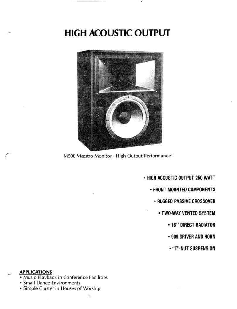 Altec Lansing M500 product manual