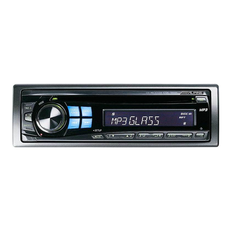 Alpine CDE-9846 User manual