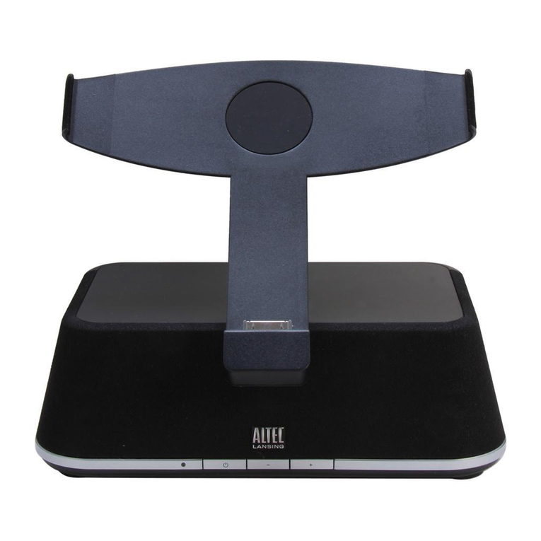 Altec Lansing Octiv Theater MP450 User manual
