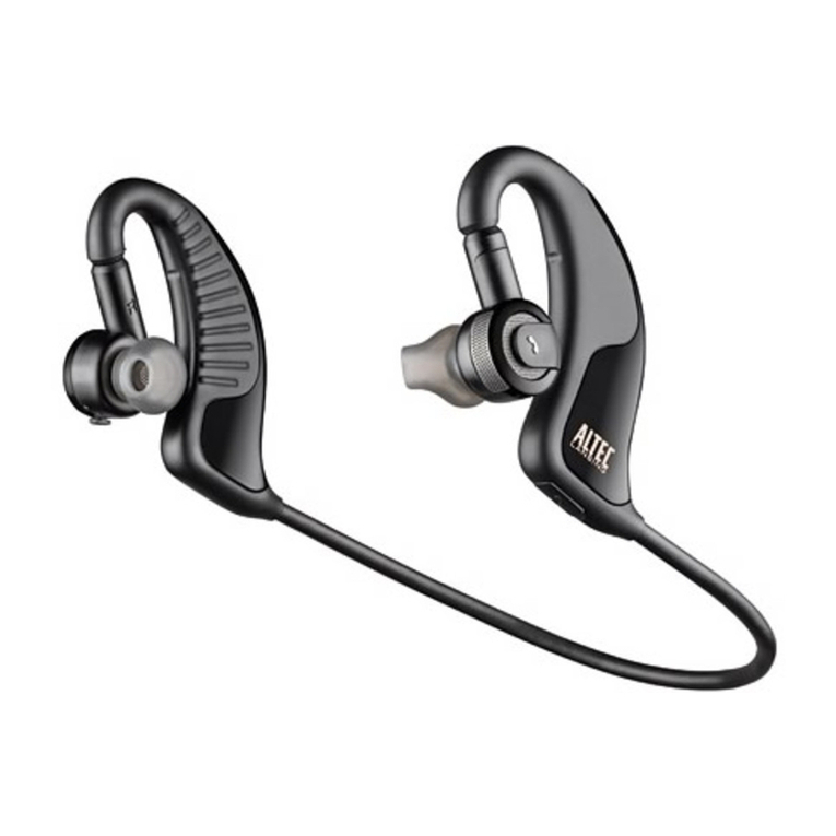 Altec Lansing BackBeat 903 user guide