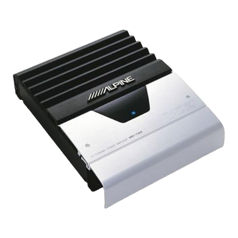 Alpine MRV-T320 User manual