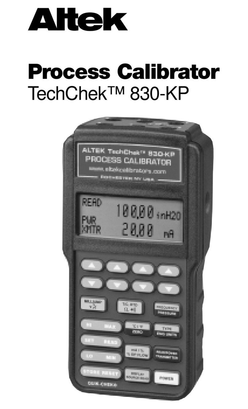 Altek a 830-KP manual