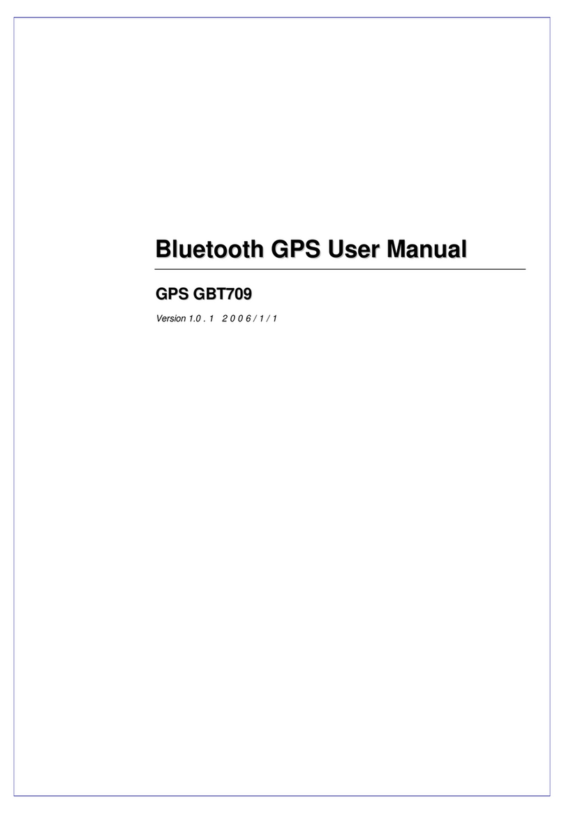 Altina GPS GBT 709 User manual