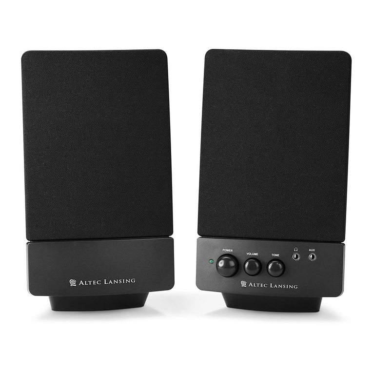 Altec Lansing BXR1120 datasheet Altec Lansing BXR1120 datasheet